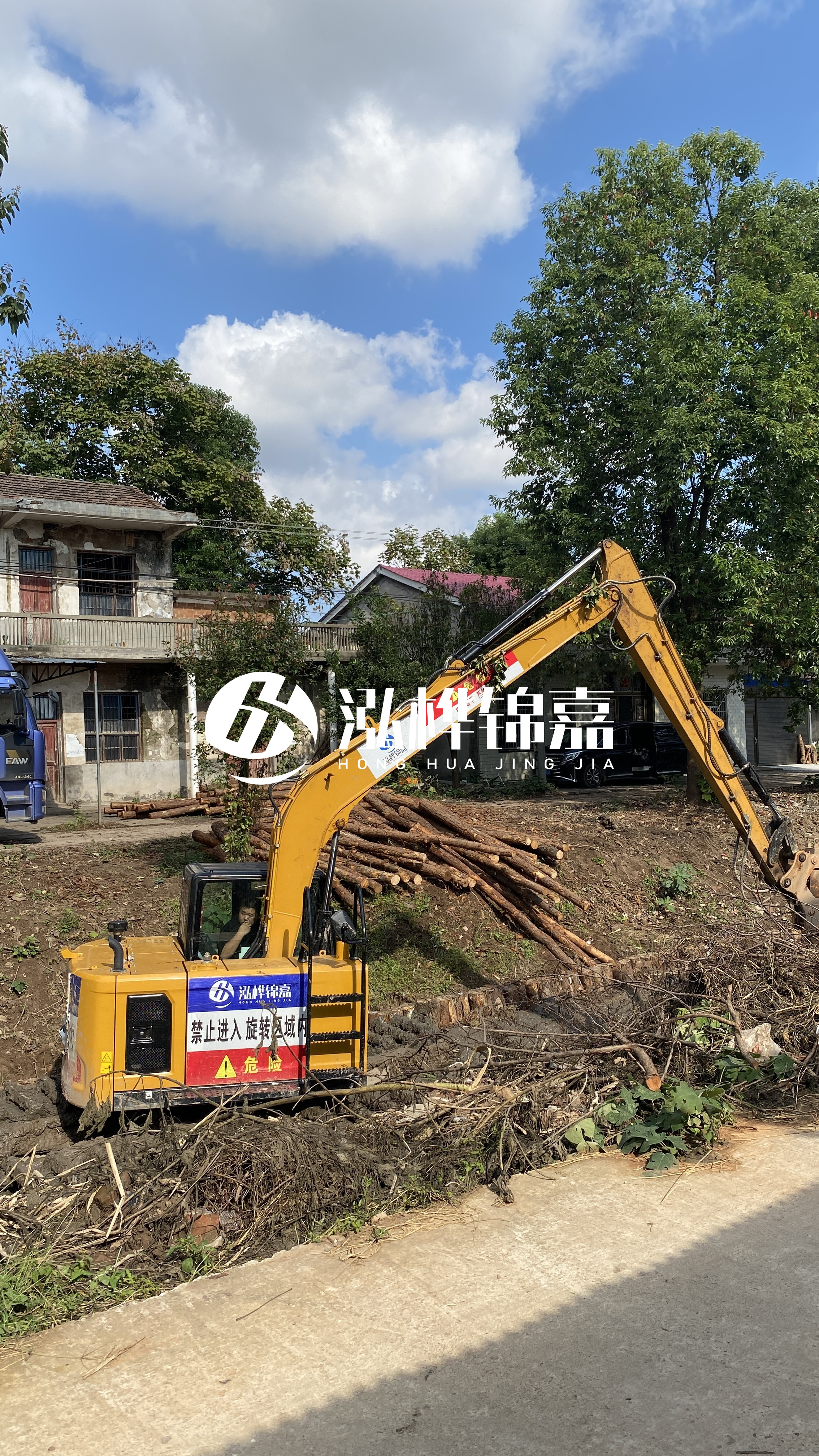 定西挖機(jī)打木樁專業(yè)施工-河道松木打樁遇到障礙物應(yīng)如何處理？