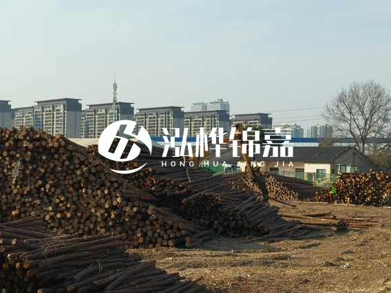 河南松木樁廠家泓樺錦嘉-松木樁直徑是小頭還是大頭？