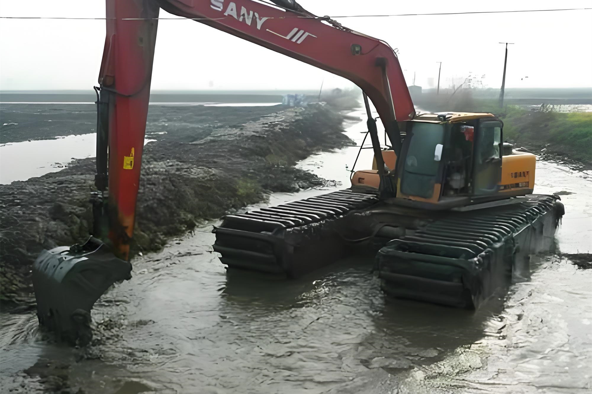 江蘇淮安挖機(jī)清淤施工隊 - 鄉(xiāng)村溝渠清淤的施工隊伍哪里找？