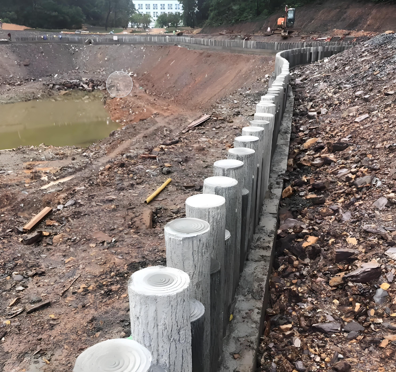 水泥仿木樁施工隊(duì)泓樺錦嘉 - 水泥仿木樁防腐蝕嗎？?