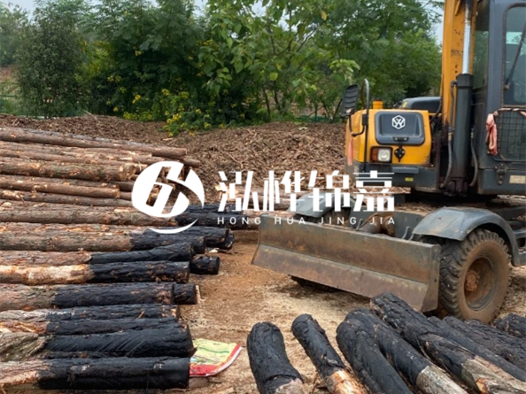 松木樁施工隊泓樺錦嘉 - 松木樁尺寸怎么量的？