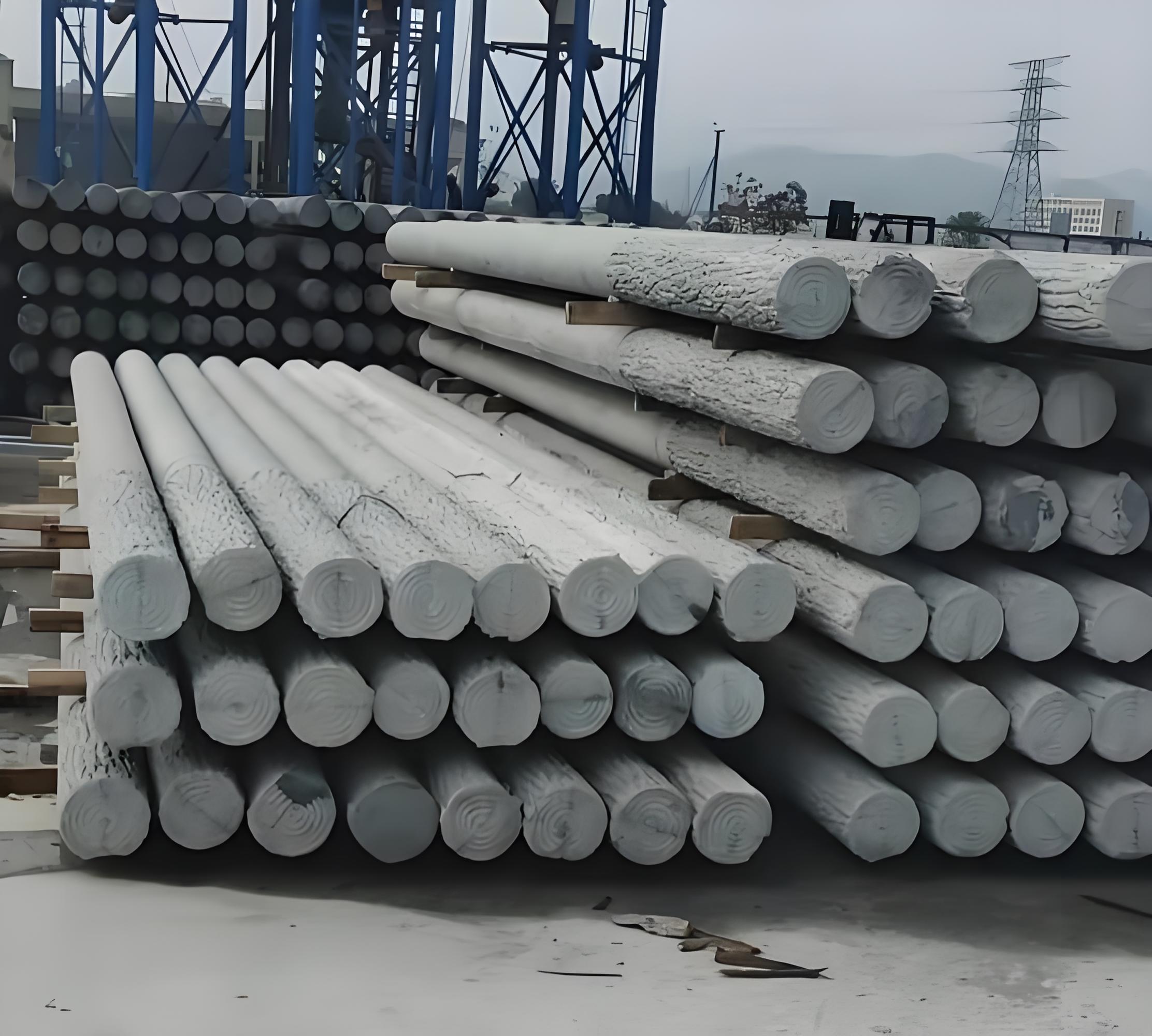 水泥仿木樁施工隊泓樺錦嘉 - 河道仿木樁的直徑一般選擇多少厘米？